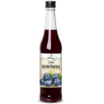 Syrop Borówka z Witaminą C 480ml Herbapol - 5903850017882.jpg