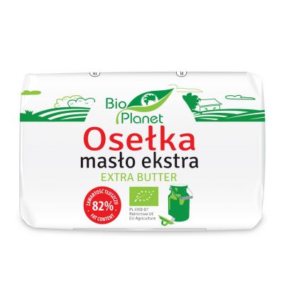Masło Ekstra Osełka (82 % Tłuszczu) BIO 200g Bio Planet - 5903900362481.jpg
