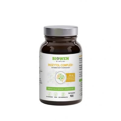 Inozytol Complex+ 100 kapsułek Biowen - 5904806120687.jpg