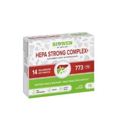 Hepa Strong Complex+ 15 kapsułek Biowen - 5904806120830.jpg