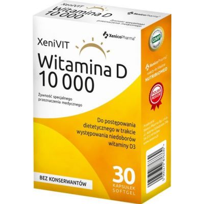 Witamina D 10 000 30kaps. XenicoPharma  - 5905279876125.jpg