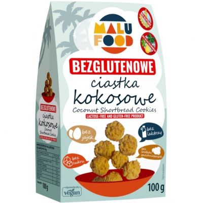 Ciastka kokosowe bez cukru bezglutenowe 100g Malu Food - 5905567596025.jpg