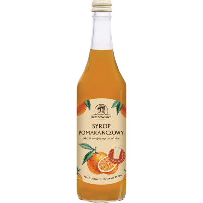 Syrop Pomarańczowy 500ml Rembowscy - 5906205501005.jpg