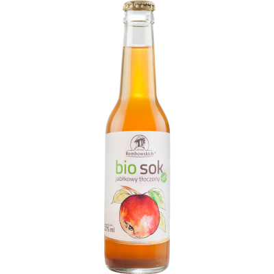 Sok jabłkowy NFC BIO 275ml Rembowscy - 5906205501081.jpg