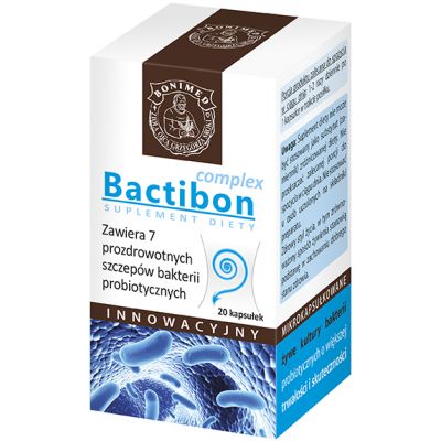 Bactibon 20 kapsułek Bonimed  - 5906395039098.jpg