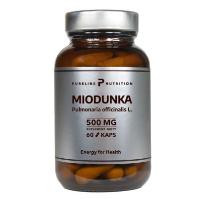 Miodunka 500mg 60 kaps Pureline Nutrition - 5907589311716.jpg