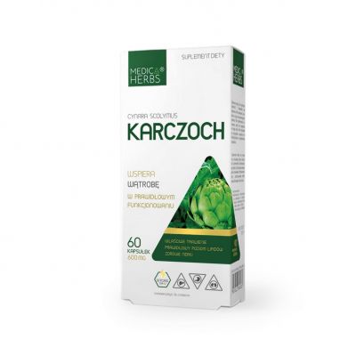Karczoch 60 kaps. Medica Herbs - 5907622656699.jpg