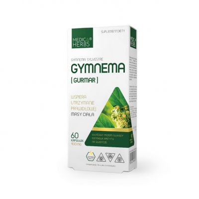 Gymnema (Gurmar) 60 kaps. Medica Herbs - 5907622656880.jpg
