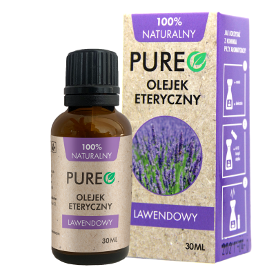 Lawenda Naturalny Olejek Eteryczny100% 30ml Pureo - 5907637934485.jpg