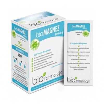 Bio Magnez 300mg 30 saszetek Biofarmacja - 5907710947012.jpg