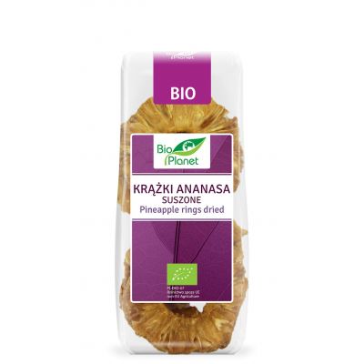 Krążki Ananasa suszonego BIO 100g Bio Planet - 5907814664105.jpg