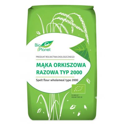 Mąka Orkiszowa Razowa typ 2000 BIO 500g Bio Planet - 5907814665508.jpg