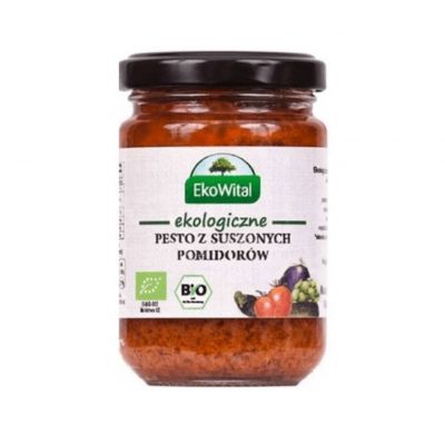 Pesto z suszonych pomidorów na słońcu BIO 140g EkoWital - 5908249975927.jpg