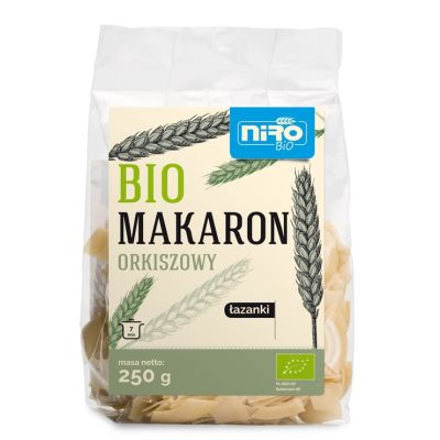 Makaron (Orkiszowy) Łazanki Bio 250g Niro - 5908259954271.jpg
