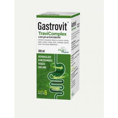 Gastrovit TraviComplex (Enterosol) 100ml PhytoPharm  - 5909990009435.jpg