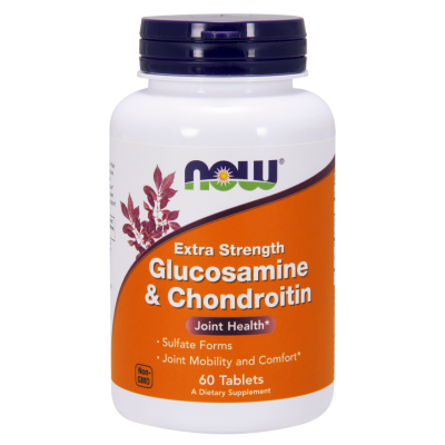 Glukozamina i Chondroityna 60 tabletek Now Foods - 733739032423.jpg