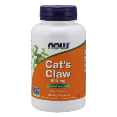 Cat's Claw 500mg 100 kapsułek Now Foods - 733739046185.jpg
