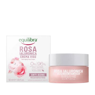 Krem Różany Przeciwstarzeniowy z Kwasem Hialuronowym 50ml Equilibra Rosa - 8000137016884.jpg