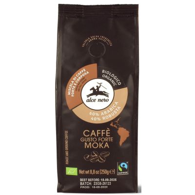 Kawa Mielona Arabica/robusta Strong Fair Trade BIO 250g Alce Nero - 8009004809581.jpg