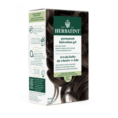 Farba do włosów 5C Jasny Popielaty Kasztan Herbatint - 8016744809085.jpg