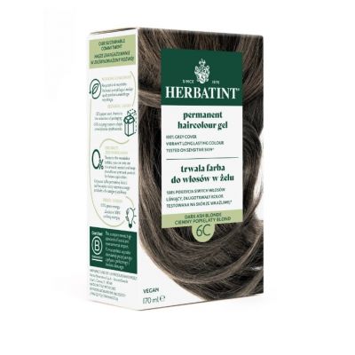 Farba do włosów 6C Ciemny Popielaty Blond Herbatint - 8016744809092.jpg