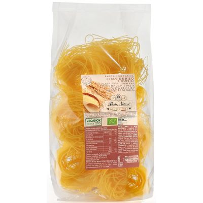 Makaron (Kukurydziano - Ryżowy) Spaghetti Bezglutenowy BIO 250g Pasta Natura - 8050534149883.jpg