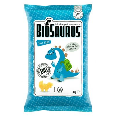 Chrupki kukurydziane Dinozaury z solą morską bezglutenu BIO 30g BioSaurus - 8588000526222.jpg