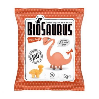 Chrupki kukurydziane o smaku ketchupowym bezglutenowe BIO 15g BioSaurus - 8588000526796.jpg