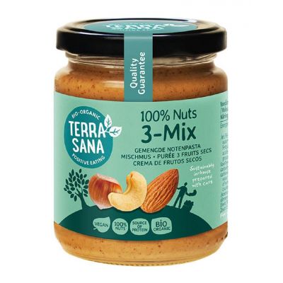 Krem Orzechowy Mix (3 Orzechy) BIO 250g Terrasana - 8713576004274.jpg