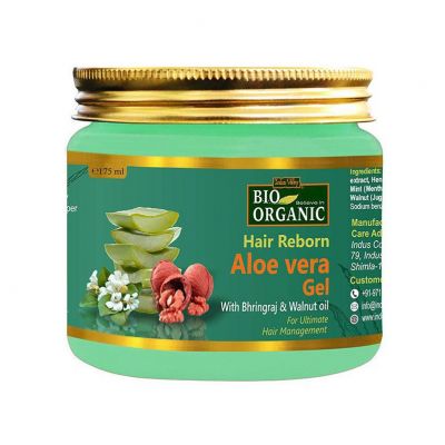 Żel aloesowy do włosów Odnowa 175ml Indus Valley  - 8904061030537.jpg
