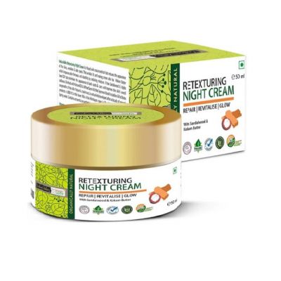 Krem na noc Drzewo sandałowe i masło kokum 50ml Indus Valley - 8904061203511.jpg