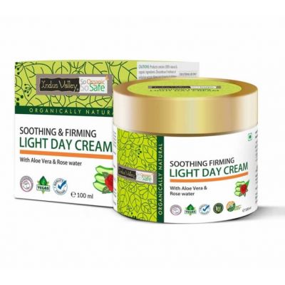 Krem na dzień z aloesem SPF25 100ml Indus Valley - 8904061283766.jpg