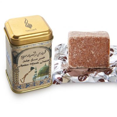 Perfumy Arabskie w Kostce Ambra/piżmo/jaśmin 25g Hemani - 8964000114926.jpg